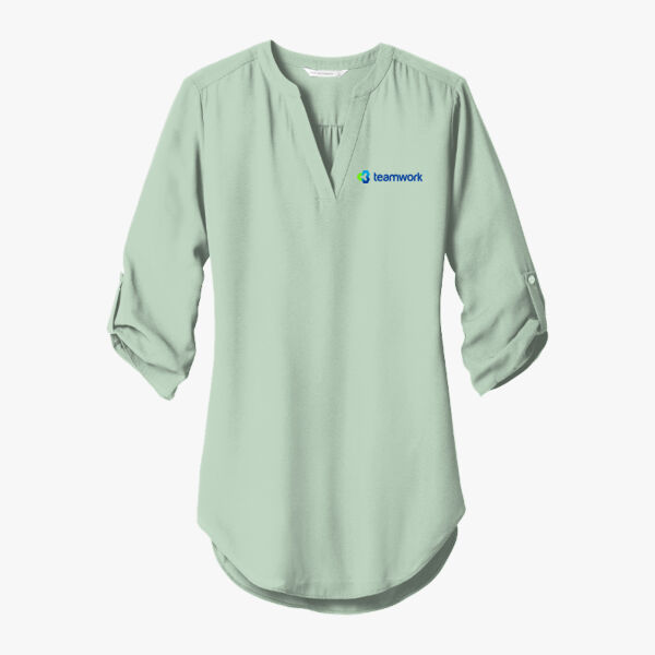 Ladies 3/4 Sleeve Tunic Blouse Thumbnail